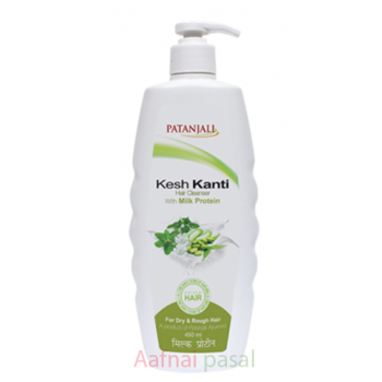 Patanjali Kesh Kanti Hair Cleaner Milk Protein 450 ml